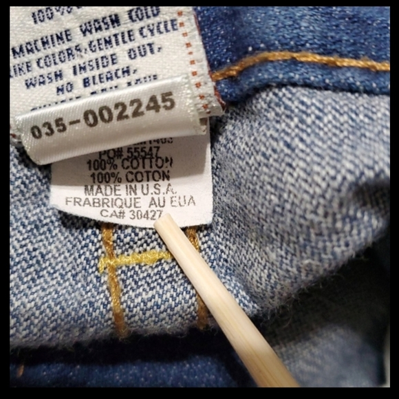 True Religion jeans. Men's Vintage jeans, yellow accent. Size 38 - Picture 11 of 16